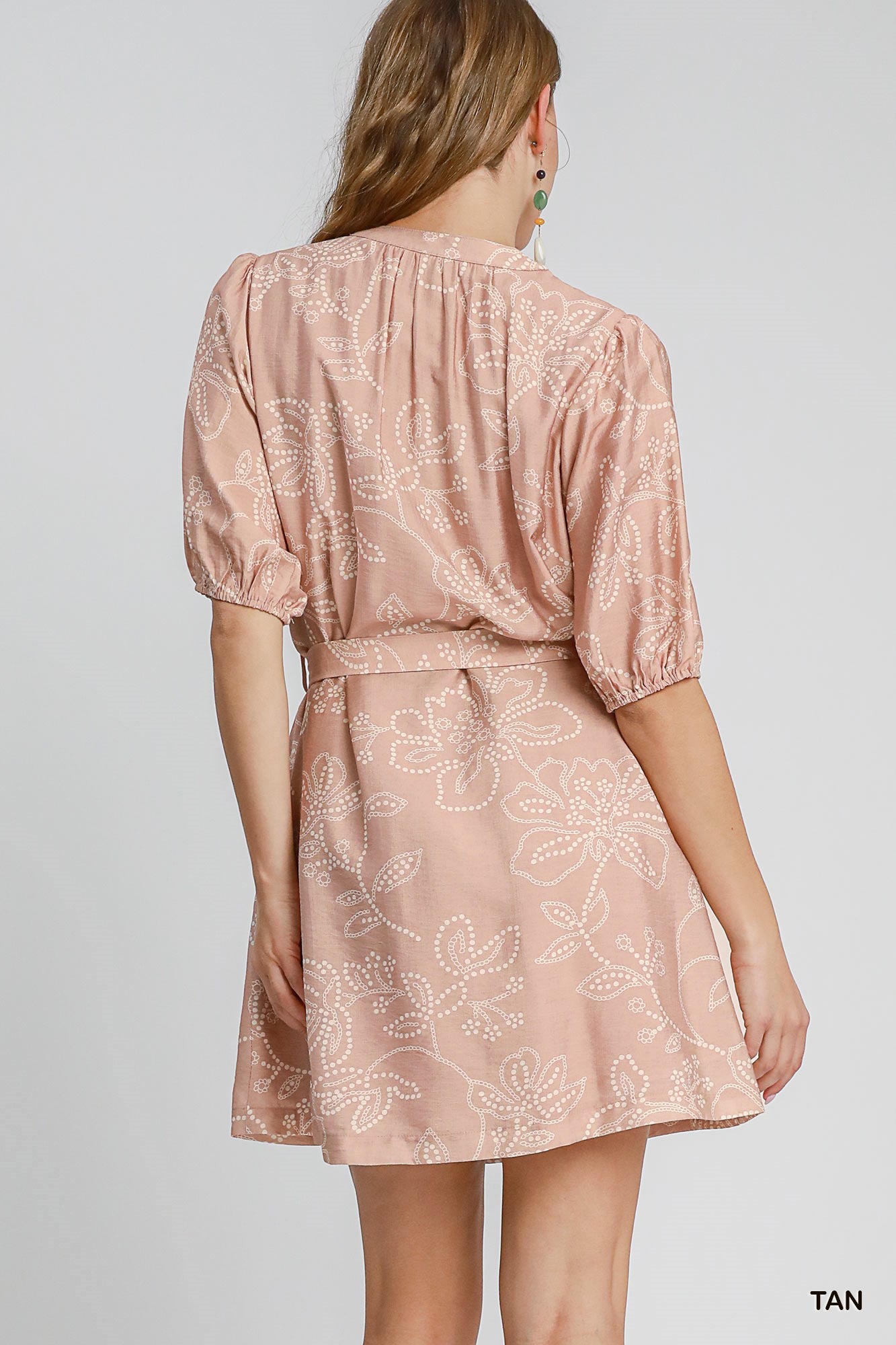 Dotted Floral Mini
