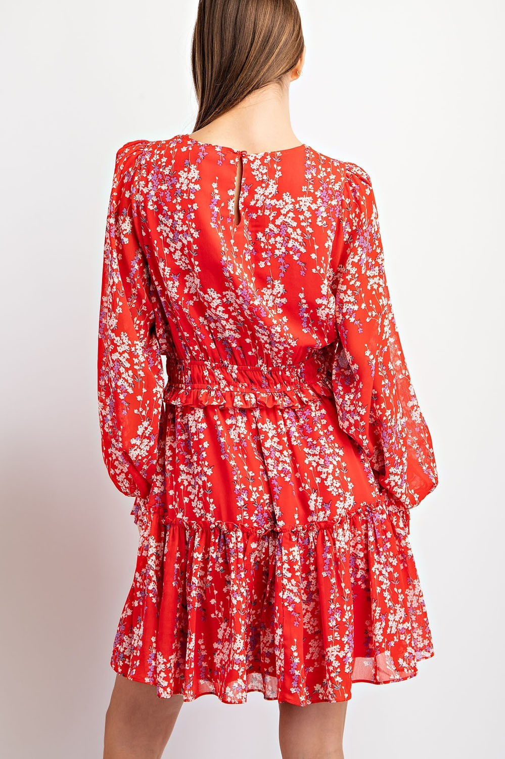 Ditzy Floral Print Dress