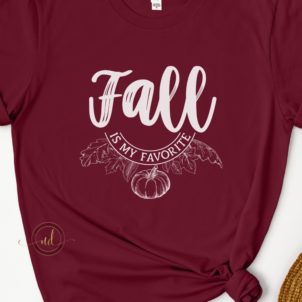 Fall is my Fav - Maroon