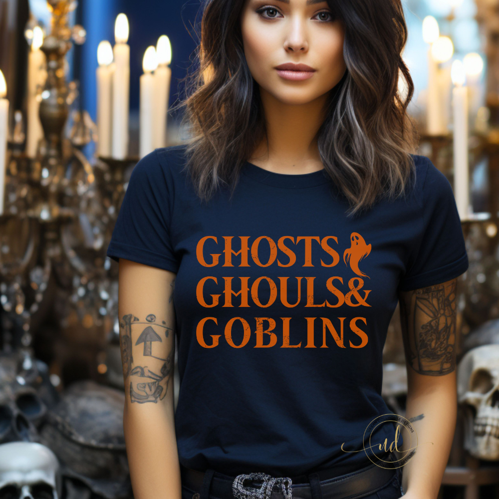 Ghosts, Ghouls, & Goblins - Navy