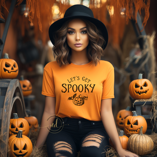 Let's Get Spooky - Burnt Orange