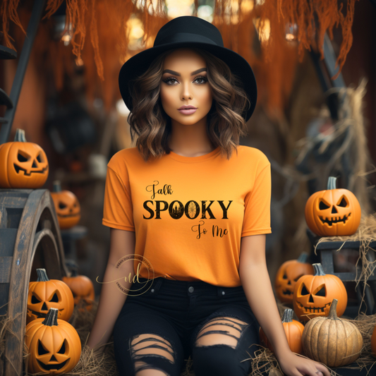 Talk SPOOKY To Me - Orange