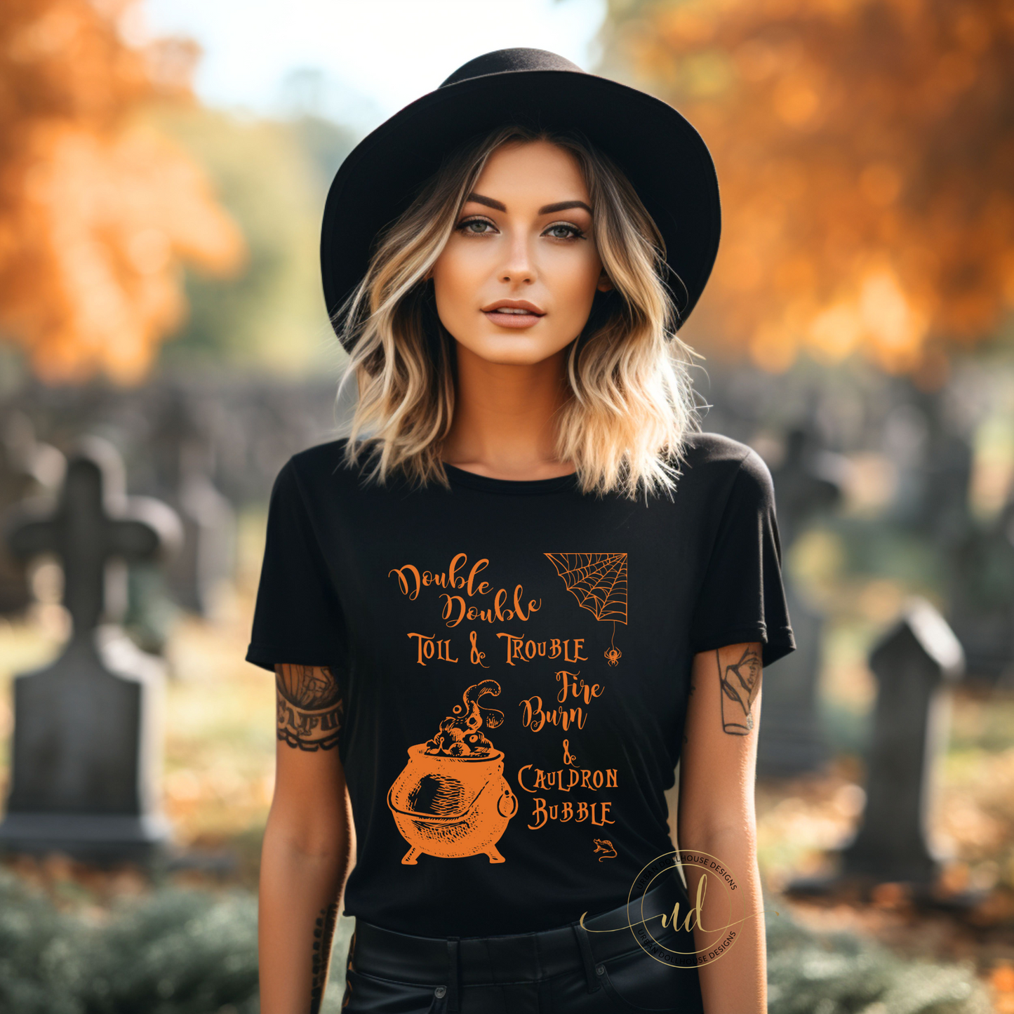 Double Double, Toil and Trouble - Black/Orange