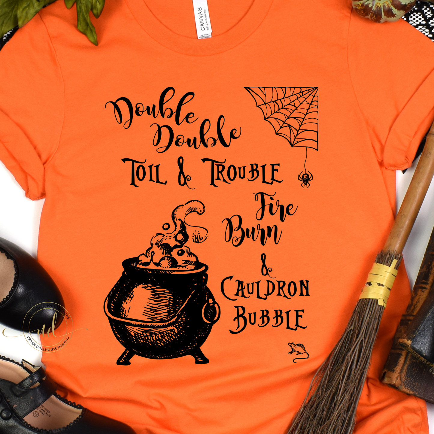 Double Double, Toil and Trouble - Black/Orange